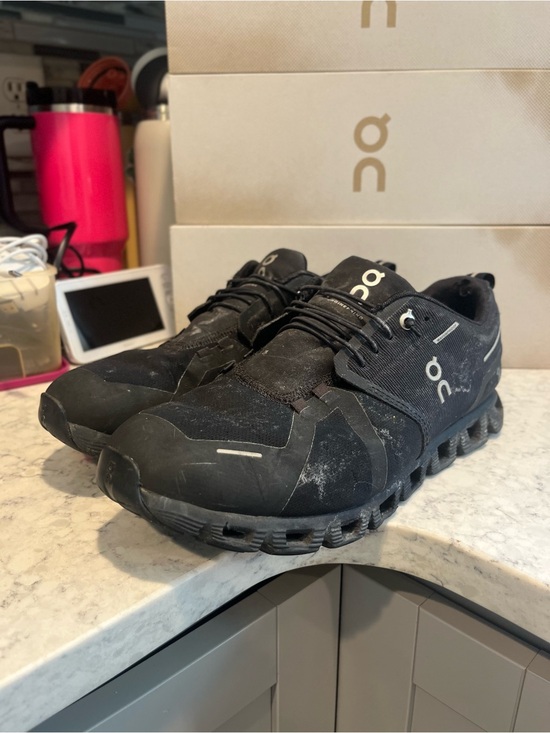 On Running Other - On Running Men’s On Cloud 5 Waterproof Size 11 Black / Black